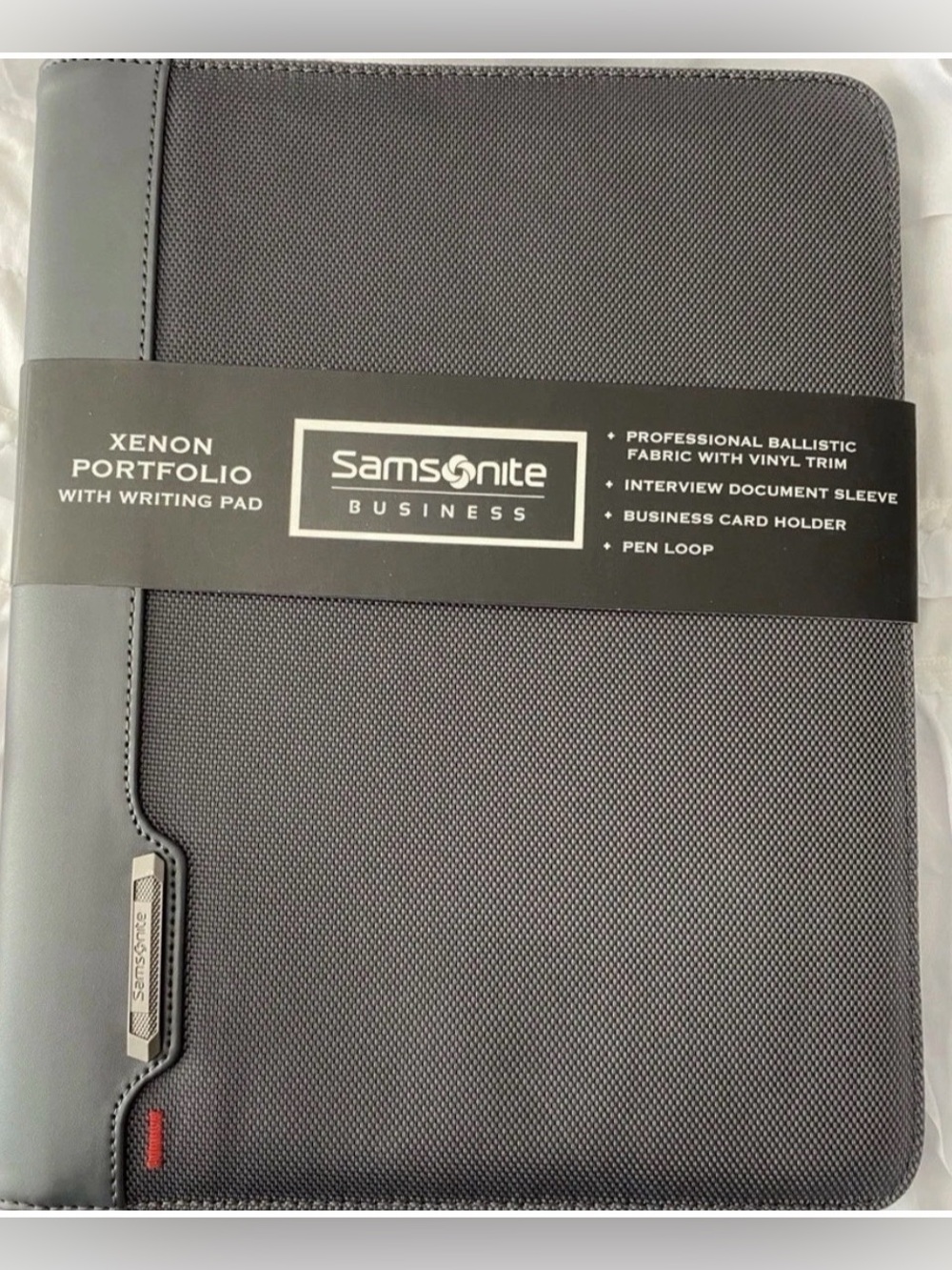 Samsonite Xenon Business Portfolio with Writing Pad Retails for $45
